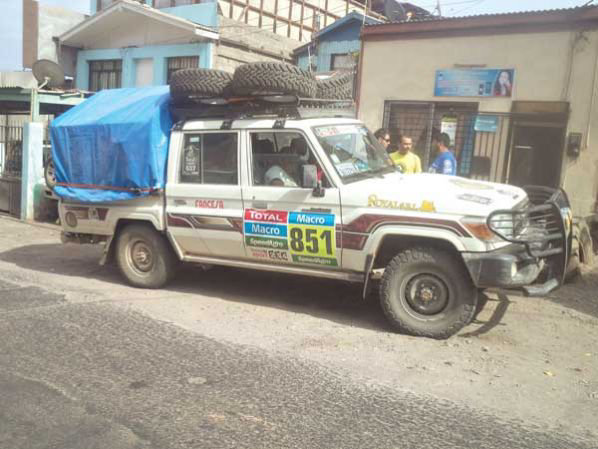 El equipo tcnico del Chocho Careaga estuvo en Iquique.