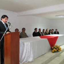 INAUGURACIN. La Universidad Domingo Savio tiene su sede en la zona de Villa Charcas.