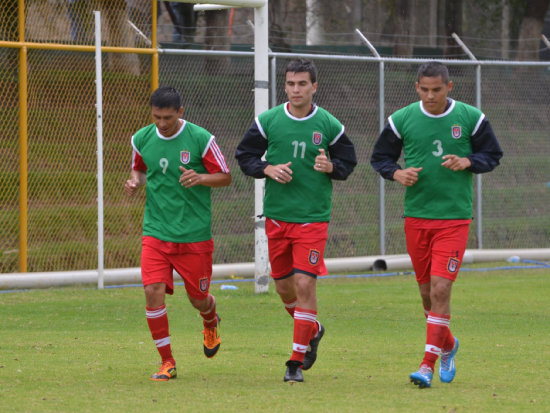 Los estudiantiles hicieron la pretemporada en Cochabamba.