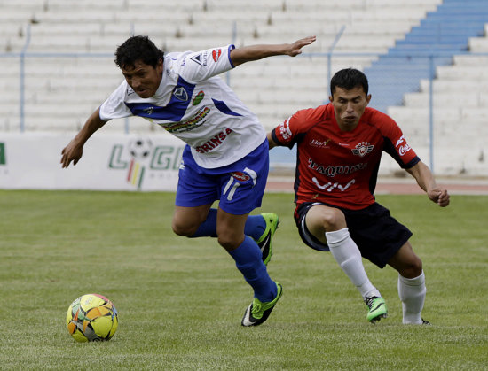 San Jos y Wilstermann empataron ayer, en Oruro.