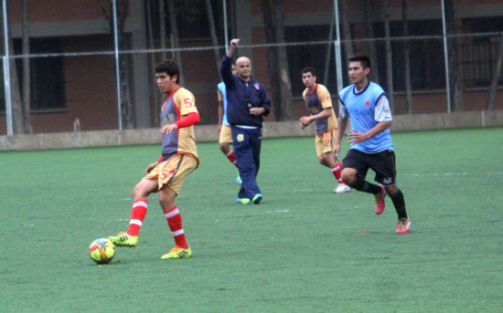 El equipo capitalino cerr sus prcticas ayer, en la cancha sinttica del ex Seminario.