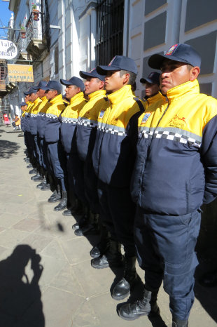 OFICIALES. La Guardia Municipal