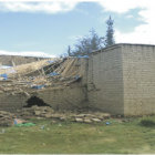 AFECTADOS. Los derrumbes de casas por la lluvias en San Lucas.