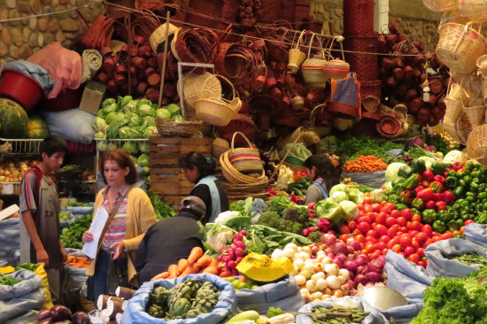 VERDURAS. Algunas verduras subieron su precio al ser afectadas por las lluvias.