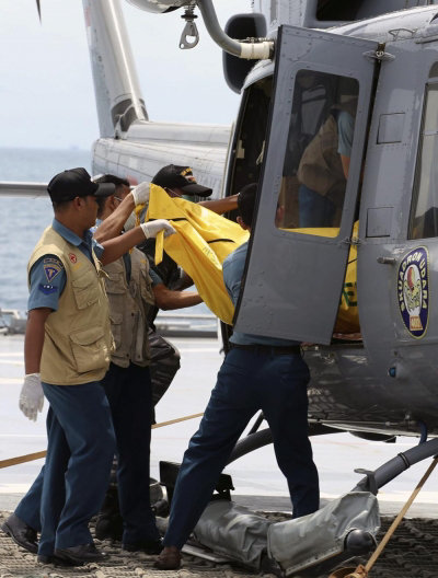 RESCATE. La recuperacin de cuerpos.