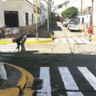 ATENCIN. El pintado en las calles.