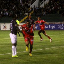 La celebracin de Martin Palavicini luego de anotar su primer gol del campeonato y darle a Universitario el primer triunfo del torneo Clausura.