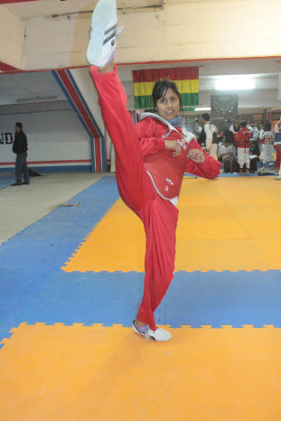 La taekwondista chuquisaquea Viviana Ramrez asistir a un torneo internacional en Mxico.