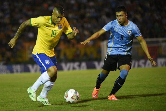 Uruguayos y brasileos ya se enfrentaron en la fase de grupos del Sudamericano, con victoria para los charras.