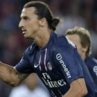 Zlatan Ibrahimovic le dio el triunfo al PSG en la Liga francesa.