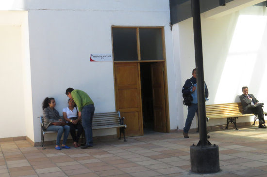 AUDIENCIA. En el Juzgado Segundo de Sentencia se instal el juicio oral.