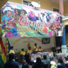 PROMOCIN. El lanzamiento del Carnaval Padillense ayer, en el Ministerio de Culturas.