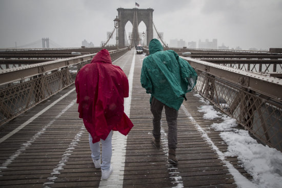 NEVADA. Vista del emblemtico puente de Brooklyn, en Nueva York.