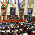 LEGISLATIVO. El pleno de la Asamblea Legislativa Plurinacional, en una sesin en La Paz.