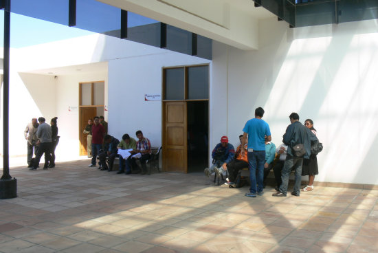 AUDIENCIA. El juicio oral se desarrolla en el Tribunal de Sentencia N 2 con jueces tcnicos.