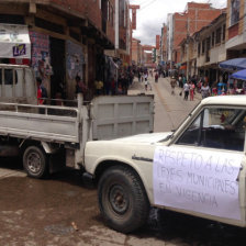 PRESIN. Vecinos exigen acciones para evitar ms ocupacin de las calles.