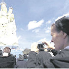 ORURO. La estatua de la Virgen del Socavn