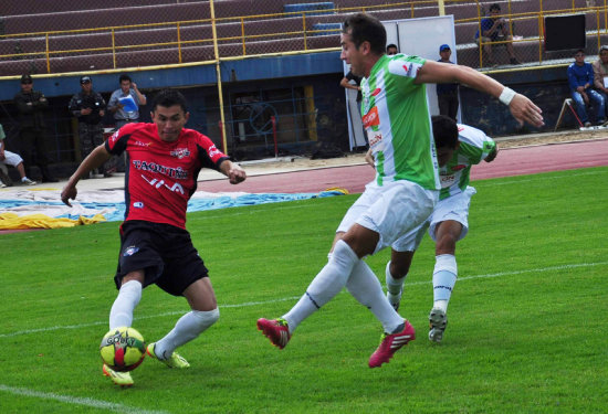 El cuadro aviador igual� ayer frente a Oriente Petrolero y sum� su cuarto empate en el Torneo Clausura, el segundo en condici�n de local.