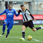 Un pasaje de partido jugado ayer, entre Juventus y Udinese.