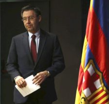 Bartomeu, presidente azulgrana.