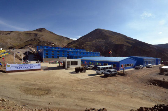 INSTALACIONES. El nuevo ingenio de la Empresa Minera de Huanuni en Oruro.