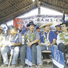 CAMPAA. Una proclamacin del partido oficialista en Piraymiri, municipio de Monteagudo.