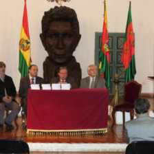 HOMENAJE. Acto en la Casa de la Libertad