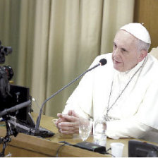 VATICANO. El Papa clausura el congreso mundial de Escuelas para el Encuentro, el jueves.