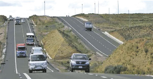 ACCIDENTE. El hecho ocurri a la altura de la localidad de Viscachani.