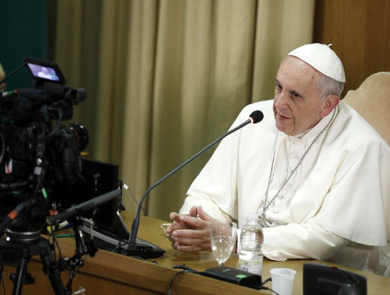 POSICIN. El papa Francisco.