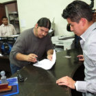 PEDIDO. El abogado Franco Mario Camargo (d) present nuevo memorial en el TSJ.