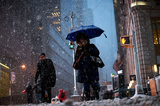 TEMPORAL. Se estima que por la tormenta caeran hasta 90 centmetros de nieve.