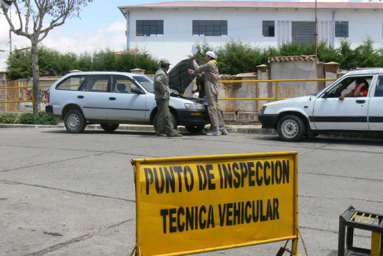 INSPECCIN. Comienza la aplicacin de multa a los que no tengan rosetas.