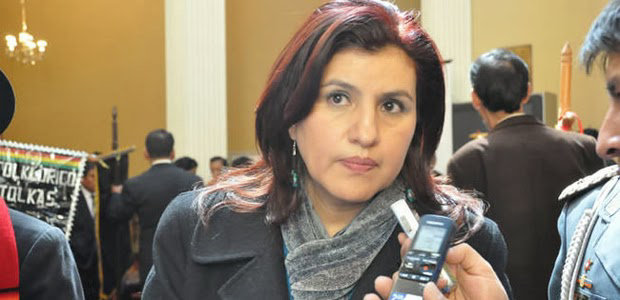 POLTICA. La ex diputada Rebeca Delgado.