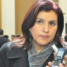 POLTICA. La ex diputada Rebeca Delgado.