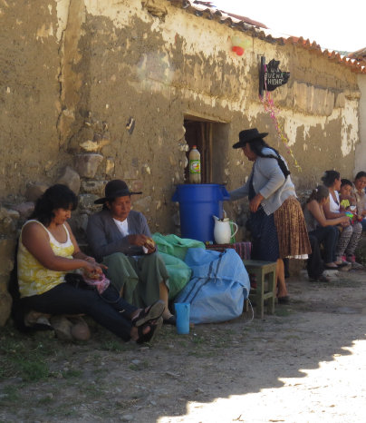 FESTEJO. La celebracin del Carnaval en la zona de El Tejar.