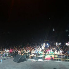 CONCIERTO. El cantante boliviano de reggae Matamba, en el Cosquin Rock.