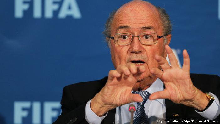 El presidente de la FIFA, el suizo Joseph Blatter.