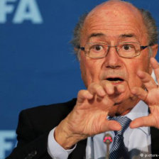 El presidente de la FIFA, el suizo Joseph Blatter.