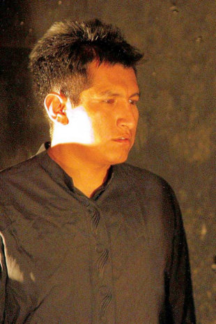 ARTISTA. Alaniz en su faceta como actor.