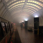 HUMO: El metro de Washington evacuado.