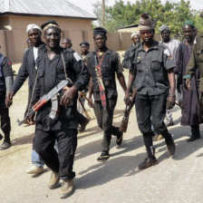 VIOLENCIA. Miembros de Boko Haram.