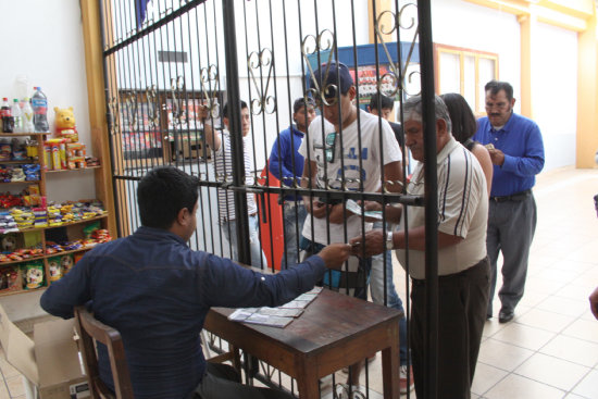 En el coliseo Universitario se concentr la mayor cantidad de venta.