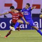 Un partido anterior disputado entre los planteles de Wilstermann y Sport Boys, por el torneo de la Liga.