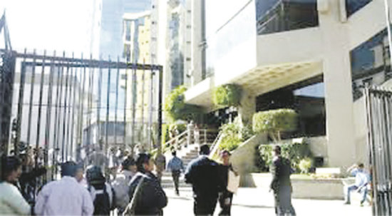 DENUNCIA. Los tres jueces disciplinarios trabajan en el distrito de Cochabamba.