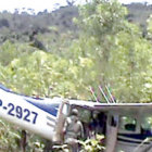 DROGAS. La avioneta con matrcula boliviana fue derribada por las fuerzas policiales de Per.