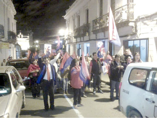 CAMPAA. La marcha del FRI.